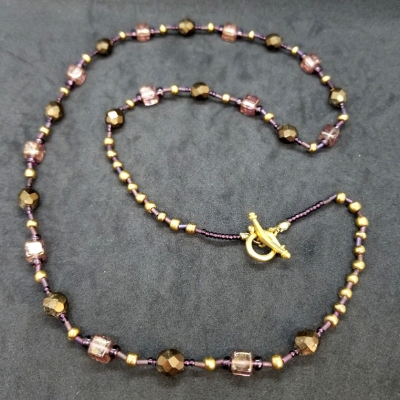 Seamoss Beaded Toggle Necklace // Sahira main image 0